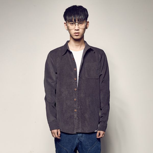 print corduroy shirt men slim fit high collar summer casual new model shirts men fall blusas camisas para hombre blouse 5c9, White;black
print corduroy shirt men slim fit high collar summer casual new model shirts men fall blusas camisas para hombre blouse 5c9, White;black