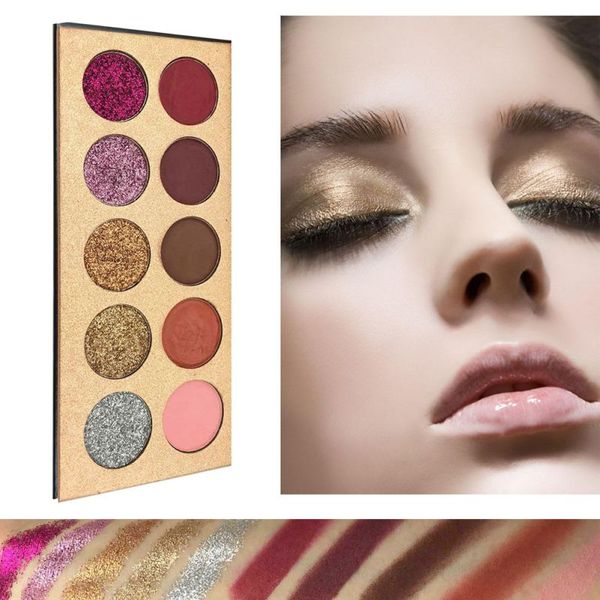 10 colors shimmer matte glitters pressed powder palettes diamond rainbow makeup eye shadow palette eyes makeup cosmetics2018r7
10 colors shimmer matte glitters pressed powder palettes diamond rainbow makeup eye shadow palette eyes makeup cosmetics2018r7