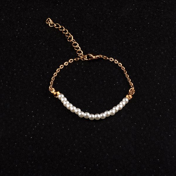 exquisite imitation pearl bracelet rose gold color bracelets anklets jewelry women gifts, Golden;silver
exquisite imitation pearl bracelet rose gold color bracelets anklets jewelry women gifts, Golden;silver