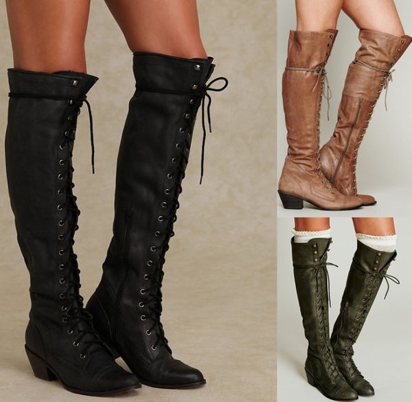 women winter shoes genuine leather women winter boots nwarmful knee high boots lace-up motorcycle boot 35-43, Black
women winter shoes genuine leather women winter boots nwarmful knee high boots lace-up motorcycle boot 35-43, Black