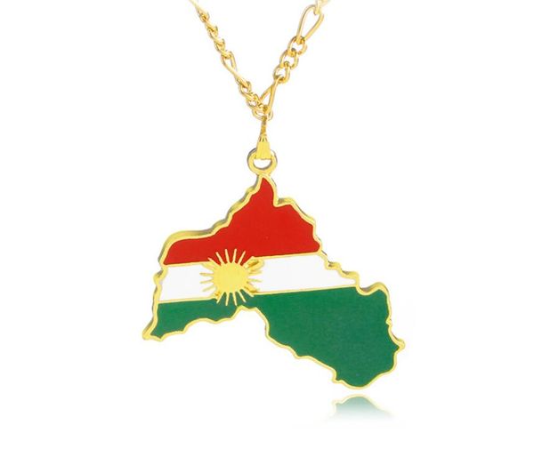 2019 new kurdistan map and flag pendant necklace gold color jewelry country maps patriotic national day gift, Silver
2019 new kurdistan map and flag pendant necklace gold color jewelry country maps patriotic national day gift, Silver