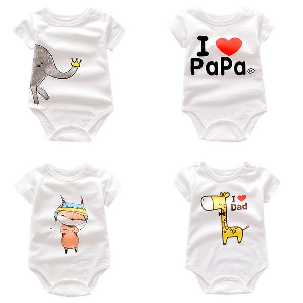 baby boys rompers baby rompe onesie summer girls clothing white with different print 20 designs short sleeve newborn jumpsuit, Blue
baby boys rompers baby rompe onesie summer girls clothing white with different print 20 designs short sleeve newborn jumpsuit, Blue