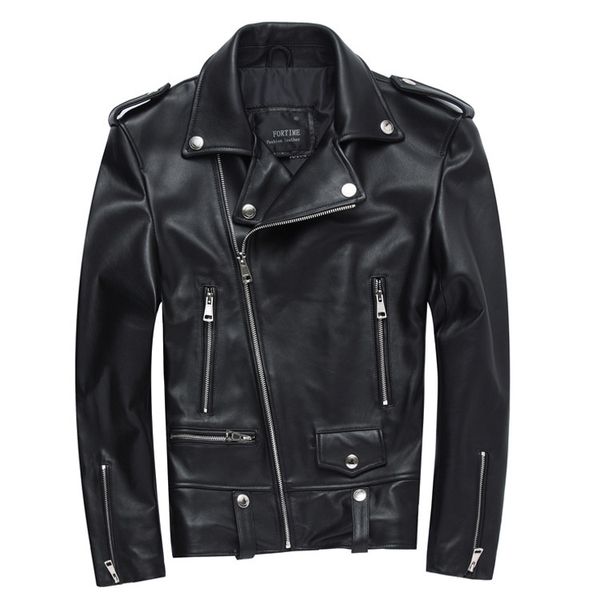factory 2017 new men motorcycle leather jacket 100% genuine sheepskin punk oblique zipper bomber biker men leather jackets s-4xl d18101001, Black
factory 2017 new men motorcycle leather jacket 100% genuine sheepskin punk oblique zipper bomber biker men leather jackets s-4xl d18101001, Black