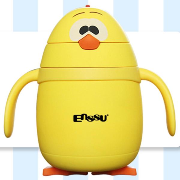 enssu 1 pc small yellow chicken baby cup stainless steel safety material with a handle bounce switch for kids
enssu 1 pc small yellow chicken baby cup stainless steel safety material with a handle bounce switch for kids
