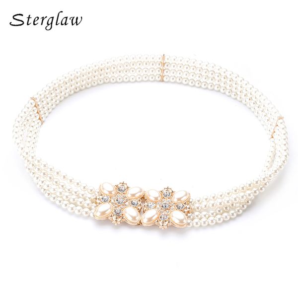 new women belts female pearl decorated dress wild flowers beaded chain belt diamond elastic wide stretch girdle white b093, Black;brown
new women belts female pearl decorated dress wild flowers beaded chain belt diamond elastic wide stretch girdle white b093, Black;brown