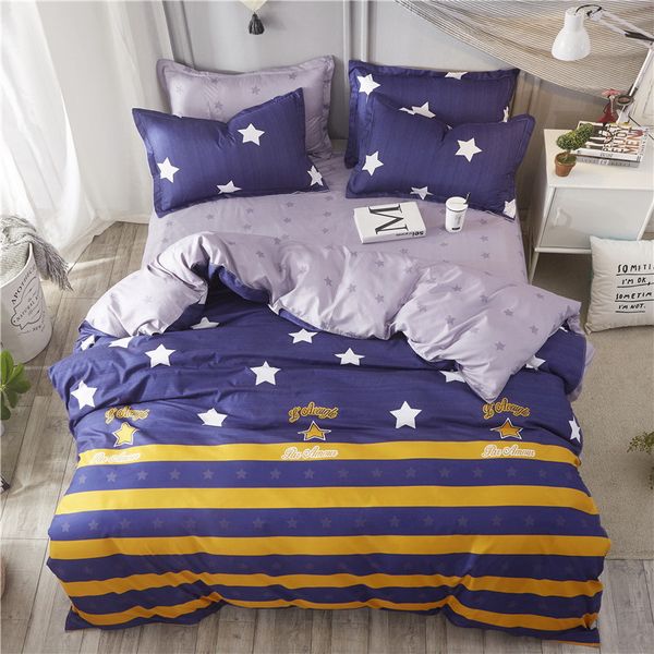 ab side bedding sets yellow and white stars luxury king full twin size (duvet cover + bed flat sheet + pillow case
ab side bedding sets yellow and white stars luxury king full twin size (duvet cover + bed flat sheet + pillow case