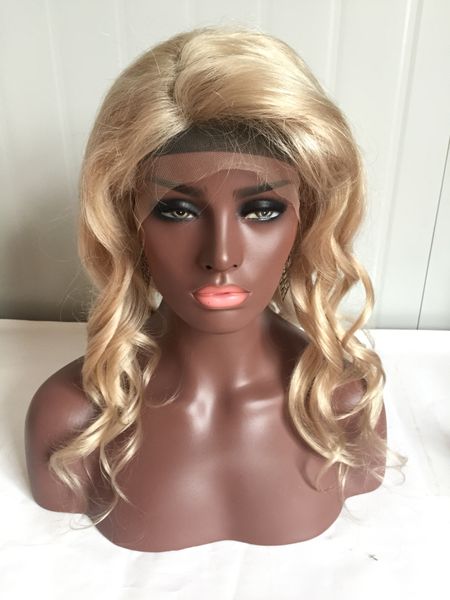 brazilian human hair ash blonde full lace human hair wigs with baby hair middle part pre-plucked hairline, Black;brown 
brazilian human hair ash blonde full lace human hair wigs with baby hair middle part pre-plucked hairline, Black;brown