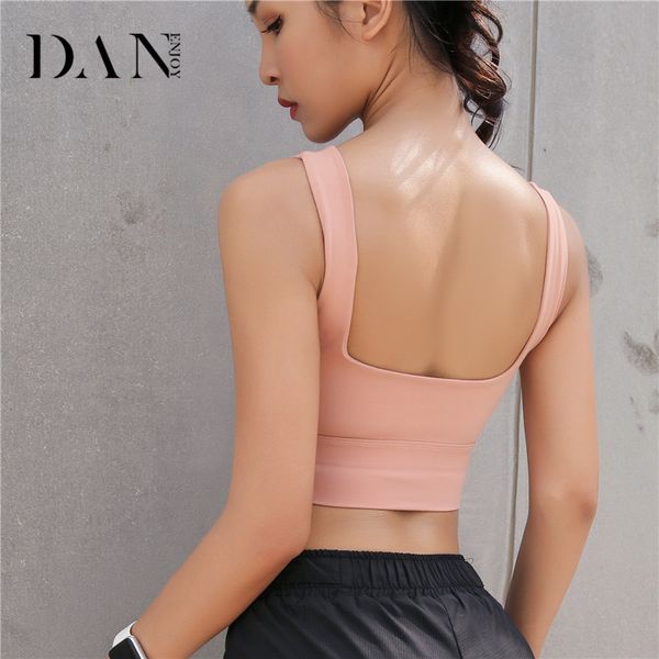danenjoy women sports nylon yoga gym vest slim fit high elastic fitness training sportswear jogging workout comfortable bra, White;black
danenjoy women sports nylon yoga gym vest slim fit high elastic fitness training sportswear jogging workout comfortable bra, White;black