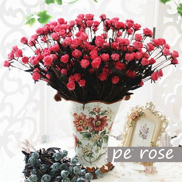 lin man beautiful 15 heads pe rose flowers artificial rose wedding bridal party decor 15 colors
lin man beautiful 15 heads pe rose flowers artificial rose wedding bridal party decor 15 colors