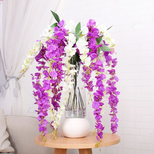 silk flowers artificial wisteria plants flowers wall wedding decoration garland artificial rattan vine fake flowers home garden party decor
silk flowers artificial wisteria plants flowers wall wedding decoration garland artificial rattan vine fake flowers home garden party decor