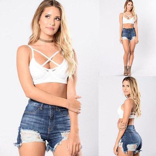 new fashion women clothing summer hole ripped high waist denim jeans beach casual short ladies shorts, White;black
new fashion women clothing summer hole ripped high waist denim jeans beach casual short ladies shorts, White;black