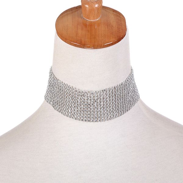 2018 new rhinestone choker necklace women crystal choker statement chocker collar fashion jewellery, Golden;silver
2018 new rhinestone choker necklace women crystal choker statement chocker collar fashion jewellery, Golden;silver