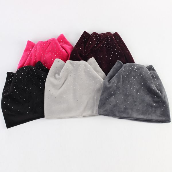 winter womens hat velvet beanie warm rhinestone skullies beanies for ladies cat ear slouchy hat female balaclava, Blue;gray
winter womens hat velvet beanie warm rhinestone skullies beanies for ladies cat ear slouchy hat female balaclava, Blue;gray