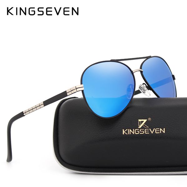 kingseven fashion classic brand sunglasses men's hd polarized aluminum driving luxury design sun glasses for men uv400 oculos, White;black
kingseven fashion classic brand sunglasses men's hd polarized aluminum driving luxury design sun glasses for men uv400 oculos, White;black