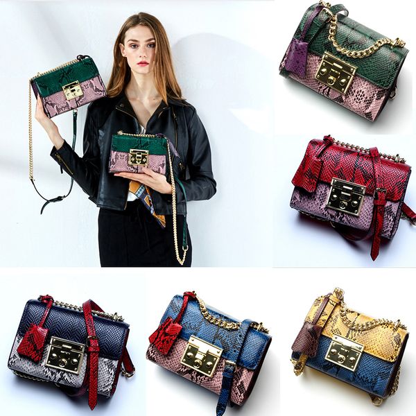 2018 new fashion women lash package genuine leather bags serpentine pattern handbag shoulder crossbody bag clutch bag quality
2018 new fashion women lash package genuine leather bags serpentine pattern handbag shoulder crossbody bag clutch bag quality