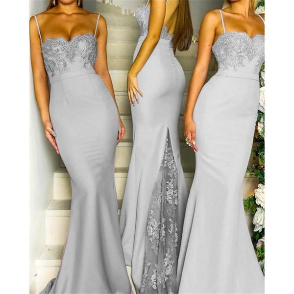 lace spaghetti straps sleeveless new arrival long bridesmaid dresses party gowns long mermaid wedding guest dresses evening wear, White;pink
lace spaghetti straps sleeveless new arrival long bridesmaid dresses party gowns long mermaid wedding guest dresses evening wear, White;pink