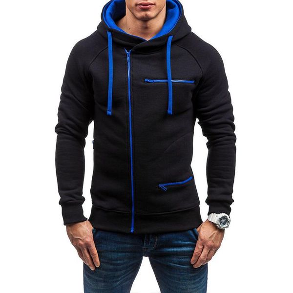 men's hoodies & sweatshirts men casual hooded spring autumn zippers fleece sports, Black
men's hoodies & sweatshirts men casual hooded spring autumn zippers fleece sports, Black
