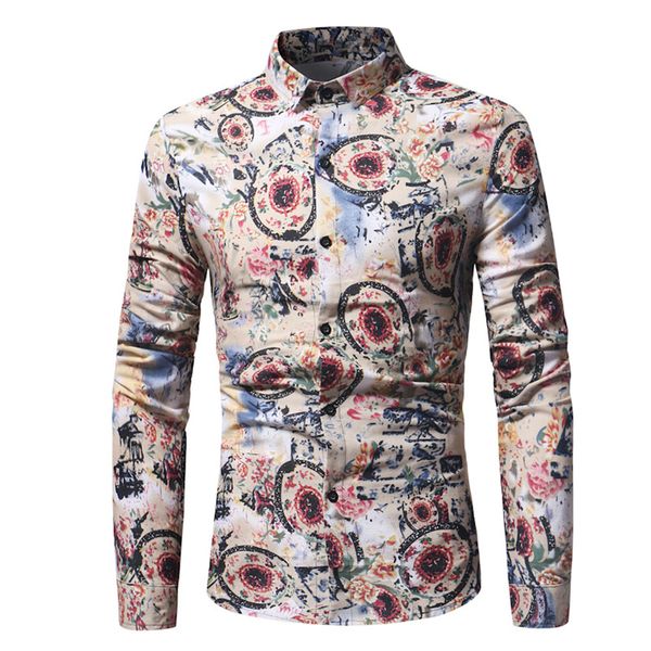 flowers print vintage men shirt khaki floral printed blouse fashion dinner long sleeve retro shirt chinese style boy slim, White;black
flowers print vintage men shirt khaki floral printed blouse fashion dinner long sleeve retro shirt chinese style boy slim, White;black