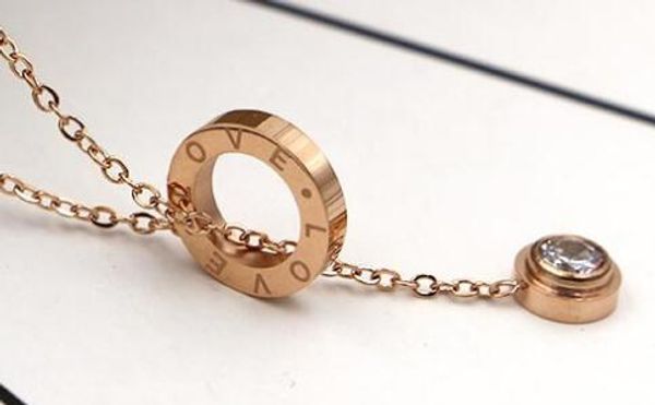 korean love letters circle hanging collar clavicle necklace female fashion adjustable titanium steel necklace, Silver
korean love letters circle hanging collar clavicle necklace female fashion adjustable titanium steel necklace, Silver