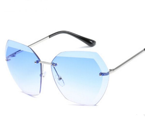 fashion star style fashion sunglasses gradient women's rimless sunglasses vintage big frame frog sun glasses 8 colors, White;black
fashion star style fashion sunglasses gradient women's rimless sunglasses vintage big frame frog sun glasses 8 colors, White;black