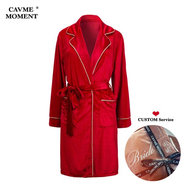 cavme custom velour bathrobes robes bride bridesmaid robe kimono long-sleeve night dressing gown gift, Black;red
cavme custom velour bathrobes robes bride bridesmaid robe kimono long-sleeve night dressing gown gift, Black;red
