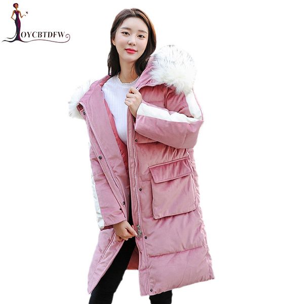 winter women jacket medium long cotton coat new thick gold velvet down cotton outerwear hooded fur collar female overcoat dd0759, Black
winter women jacket medium long cotton coat new thick gold velvet down cotton outerwear hooded fur collar female overcoat dd0759, Black