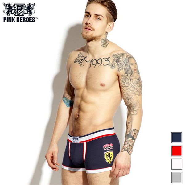 pink heroes 2017 mens underwear cotton men boxers men's boxer shorts brand fashion underwear boxer panties 121260, Black;white
pink heroes 2017 mens underwear cotton men boxers men's boxer shorts brand fashion underwear boxer panties 121260, Black;white