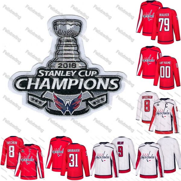 2018 Stanley Cup Champions John Carlson Jakub Jerabek Philipp Grubauer Pheonix Copley Michal Kempny Madison Bowey Nathan Walker Jersey
2018 Stanley Cup Champions John Carlson Jakub Jerabek Philipp Grubauer Pheonix Copley Michal Kempny Madison Bowey Nathan Walker Jersey