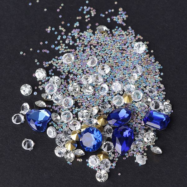 bluezoo 1 box 3d tips studs drill rhinestones nail art decoration colorful mini caviar beads micro glass for nail diy manicure, Silver;gold
bluezoo 1 box 3d tips studs drill rhinestones nail art decoration colorful mini caviar beads micro glass for nail diy manicure, Silver;gold