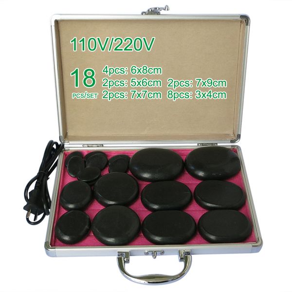 new wholesale & retail electrical heating 110/220v spa energy stone 18pcs/set with heat box (model2+2+2+4+8
new wholesale & retail electrical heating 110/220v spa energy stone 18pcs/set with heat box (model2+2+2+4+8