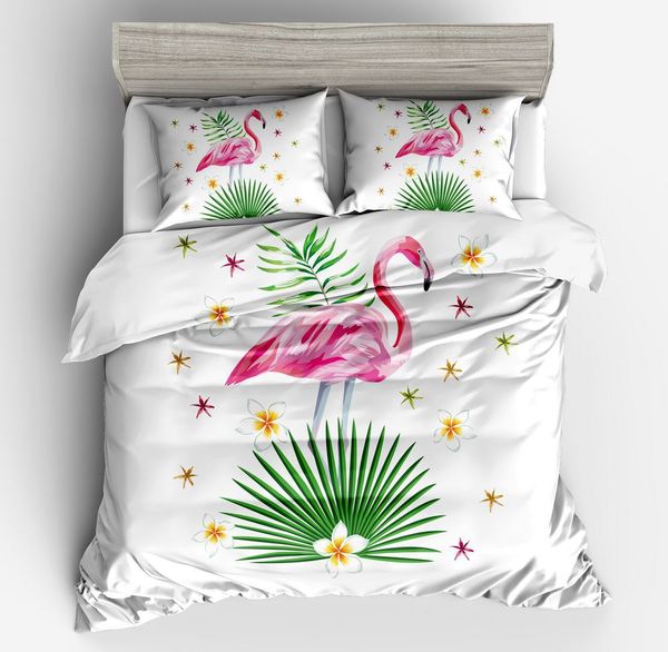 3d digital printed flamingo birds pattern bedding set us twin full king size single double bed duvet cover pillowcase set
3d digital printed flamingo birds pattern bedding set us twin full king size single double bed duvet cover pillowcase set