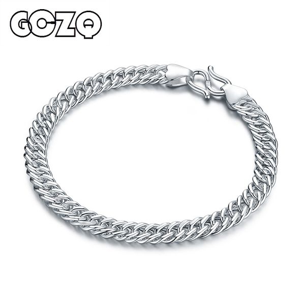 gczq 990 silver men's ladies' bracelet sterling silver cuban chain chain bracelet party jewelry gifts, Golden;silver
gczq 990 silver men's ladies' bracelet sterling silver cuban chain chain bracelet party jewelry gifts, Golden;silver