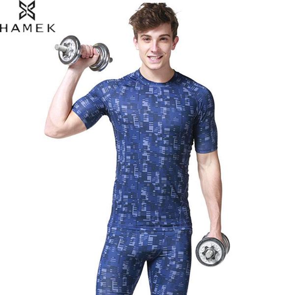 2018 men compression 2 pcs sets shirts pants suits short sleeve sportswear gym fitness workout tracksuit breathable sportswear, Black;blue
2018 men compression 2 pcs sets shirts pants suits short sleeve sportswear gym fitness workout tracksuit breathable sportswear, Black;blue