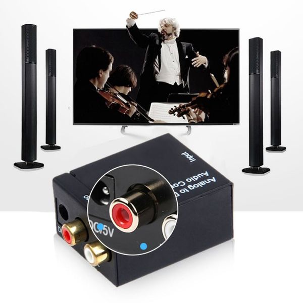 digital to analog audio converter adapter digital optical fiber coaxial rca toslink signal to analog audio converter rca for dvd
digital to analog audio converter adapter digital optical fiber coaxial rca toslink signal to analog audio converter rca for dvd