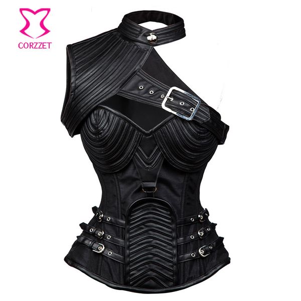 s-6xl vintage black armor gothic clothing corselete feminino espartilhos plus size corset steampunk corsets and bustiers, Black;white
s-6xl vintage black armor gothic clothing corselete feminino espartilhos plus size corset steampunk corsets and bustiers, Black;white