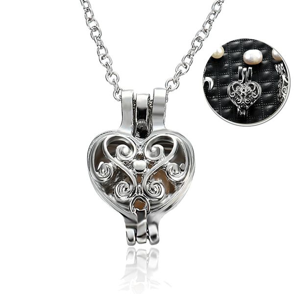 wholesale love wish pearl cages locket necklace freshwater pearls oyster pendant necklace pendant necklace, Silver
wholesale love wish pearl cages locket necklace freshwater pearls oyster pendant necklace pendant necklace, Silver