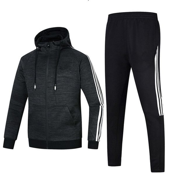 autumn new men's set soft. breathable and wear-resistant casual male brand clothes 95% polyester playsuit, Gray
autumn new men's set soft. breathable and wear-resistant casual male brand clothes 95% polyester playsuit, Gray