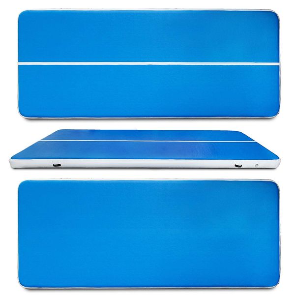 4x1x0.2m inflatable gymnastics tumbling air tracker equipment mats - for cheerleading, gymastics training, beach, on water
4x1x0.2m inflatable gymnastics tumbling air tracker equipment mats - for cheerleading, gymastics training, beach, on water