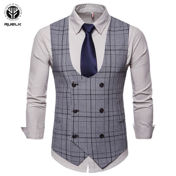 ruelk 2018 men u-shaped casual suit vest mens foramal weeding dress vests spring autumn fashion waistcoat plus size, Black;white
ruelk 2018 men u-shaped casual suit vest mens foramal weeding dress vests spring autumn fashion waistcoat plus size, Black;white