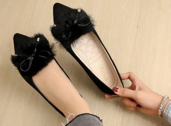 send 2018 new style autumn flat bottom single shoes, Black
send 2018 new style autumn flat bottom single shoes, Black