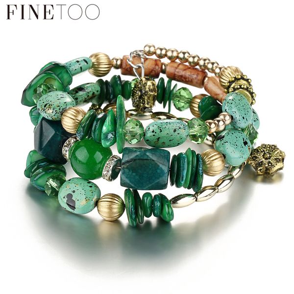 finetoo multilayer natural stone crystal beads boho bracelet open cuff bohemian bracelets bangles for women boho jewelry, Black
finetoo multilayer natural stone crystal beads boho bracelet open cuff bohemian bracelets bangles for women boho jewelry, Black