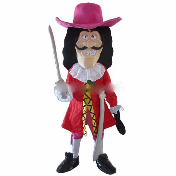 2018 factory direct sale vikings pirate captain hook mascot costume fancy dress ing, Red;yellow
2018 factory direct sale vikings pirate captain hook mascot costume fancy dress ing, Red;yellow