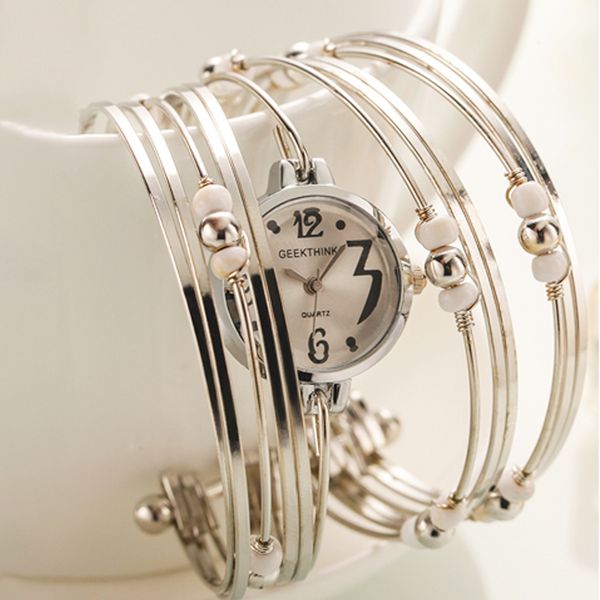 new fashion bangle watch vintage stone bracelet watches hook buckle women clock ladies quartz wristwatches, Slivery;brown
new fashion bangle watch vintage stone bracelet watches hook buckle women clock ladies quartz wristwatches, Slivery;brown