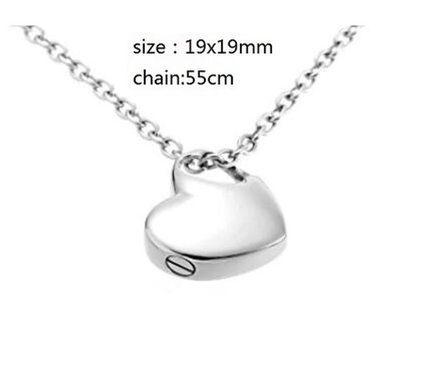 custom-made a variety of names personality heart ashes urn cremation funeral pendant necklace fashion jewelry valentines, Silver
custom-made a variety of names personality heart ashes urn cremation funeral pendant necklace fashion jewelry valentines, Silver