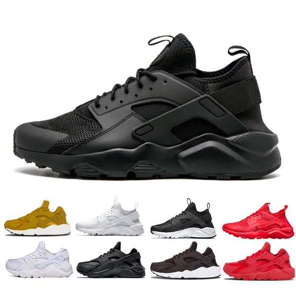 

nike air huarache shoes huarache 1.0 4.0 мужские женщины тройной белый черный красный кроссовки gold huaraches 1 iv классические тренеры спо