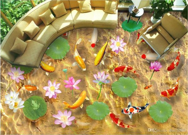 3d pvc flooring custom p waterproof floor carp pond lotus home improvement bedroom 3d wall murals wallpaper for walls 3 d print fabric
3d pvc flooring custom p waterproof floor carp pond lotus home improvement bedroom 3d wall murals wallpaper for walls 3 d print fabric