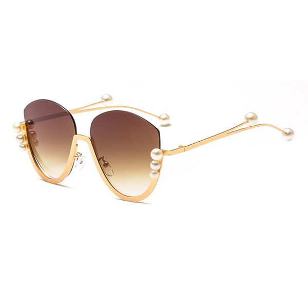 semi rim shield sunglasses for women spectacles fashion pearl design one-piece frame glasses bifurcation pearl legs oculos l5, White;black
semi rim shield sunglasses for women spectacles fashion pearl design one-piece frame glasses bifurcation pearl legs oculos l5, White;black