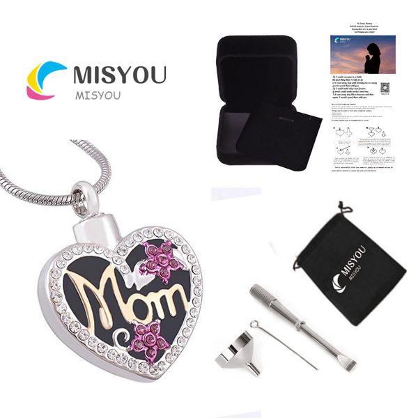 funeral cremation urns pendant jewelry diamond heart mom can open stainless steel mark family pet necklace, Silver
funeral cremation urns pendant jewelry diamond heart mom can open stainless steel mark family pet necklace, Silver