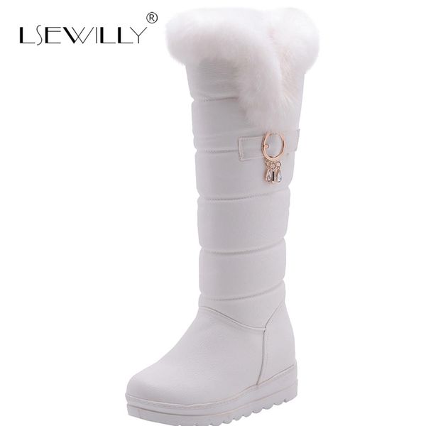 lsewilly knee high boots red winter shoes warm women snow boots height increasing ladies wedges plush plus size 42 e249, Black
lsewilly knee high boots red winter shoes warm women snow boots height increasing ladies wedges plush plus size 42 e249, Black