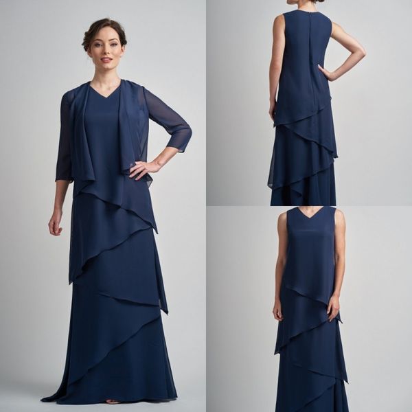 dark navy mother of the bride dresses chiffon long sleeve evening gowns wear v neck custom made plus size wedding guest dresses, Black;red
dark navy mother of the bride dresses chiffon long sleeve evening gowns wear v neck custom made plus size wedding guest dresses, Black;red